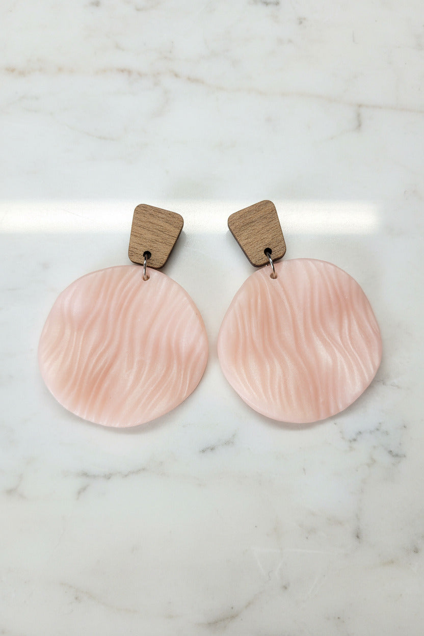 Pleat - Silver and Wood