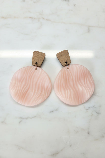 Pleat - Silver and Wood