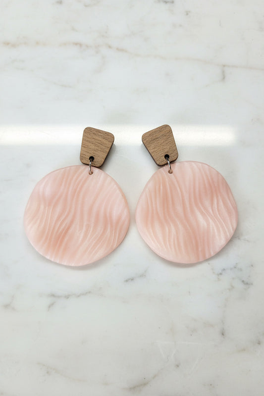 Pleat - Silver and Wood