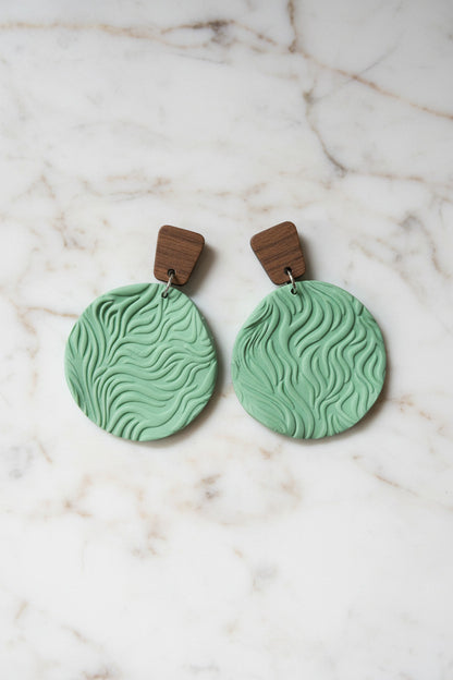 Pleat - Silver and Wood